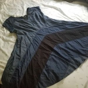 Eshakti denim dress 20w